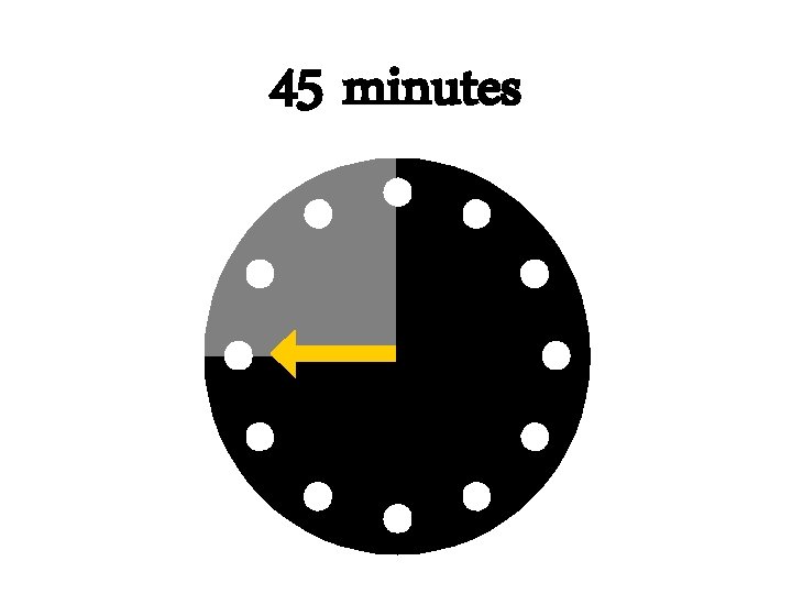 45 minutes 