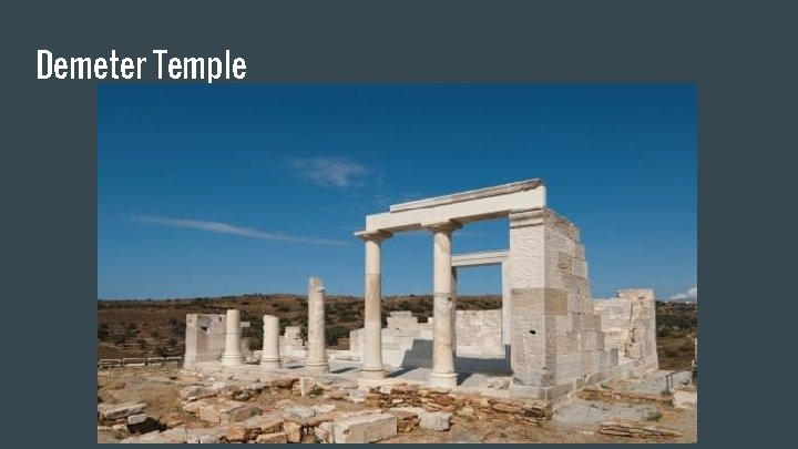 Demeter Temple 