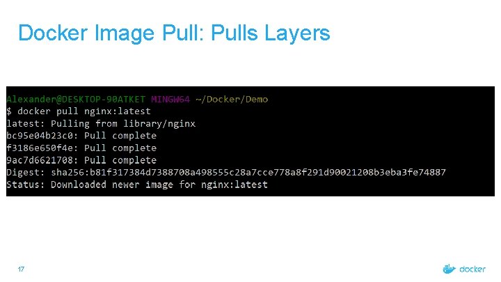 Docker Image Pull: Pulls Layers 17 