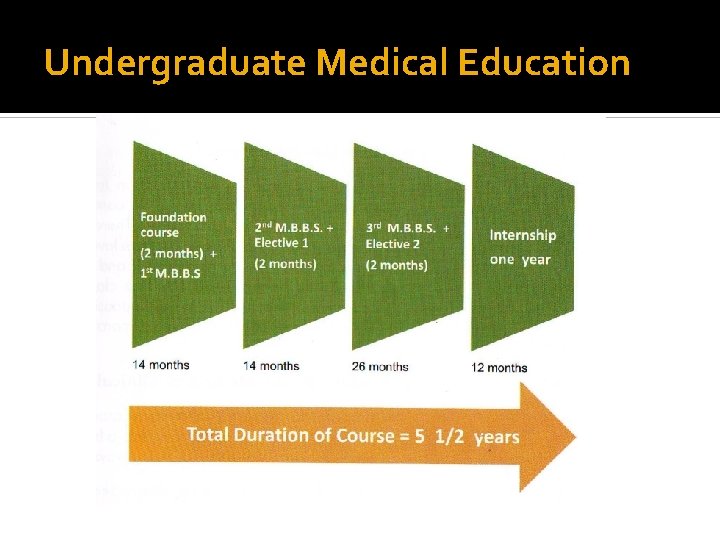 Undergraduate Medical Education 