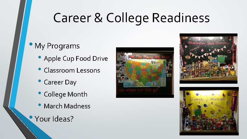 Career & College Readiness • My Programs • Apple Cup Food Drive • Classroom Career & College Readiness • My Programs • Apple Cup Food Drive • Classroom