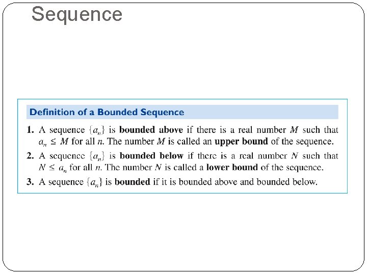 Sequence 