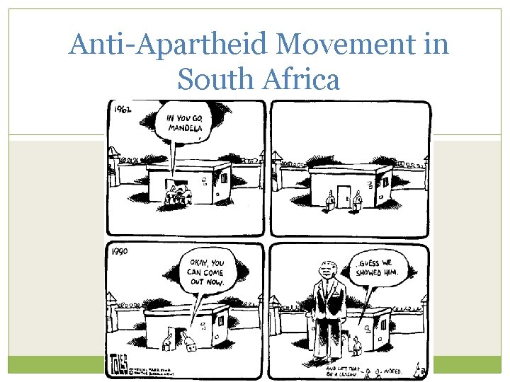 Anti-Apartheid Movement in South Africa 