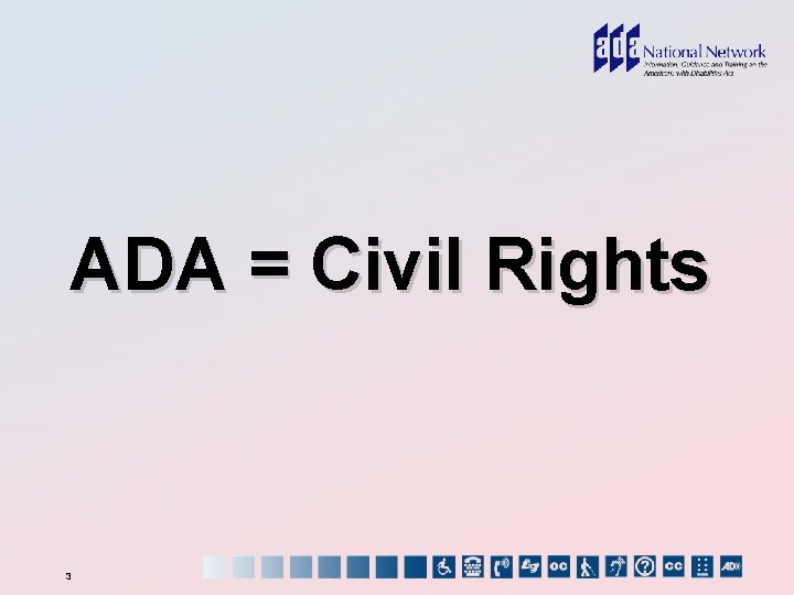 Overview of the Americans with Disabilities Act and