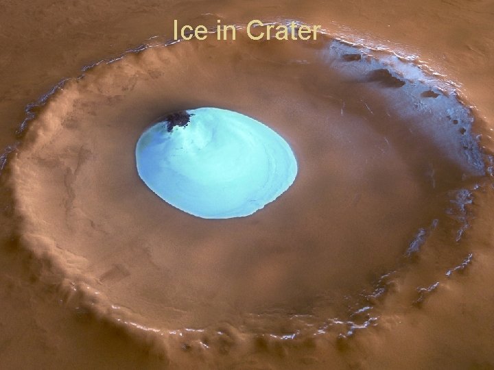 Ice in Crater 