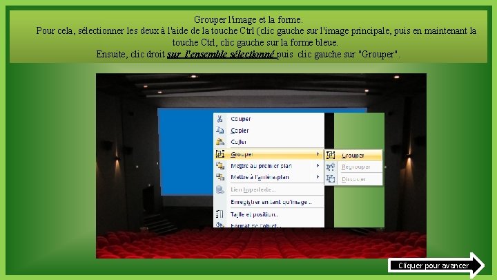 UN PEU DE TECHNIQUE I Choisir la forme