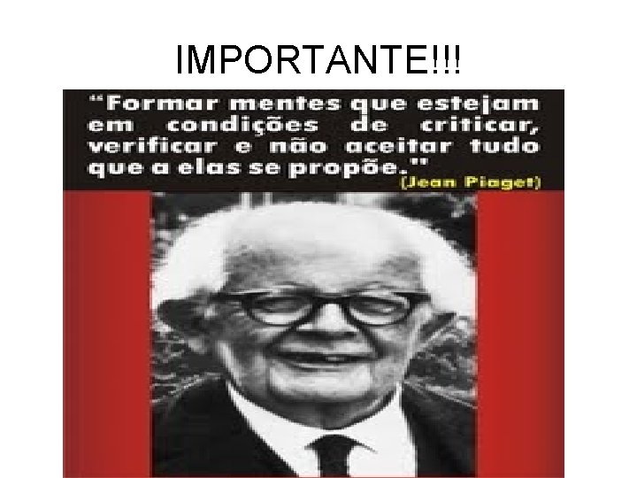 IMPORTANTE!!! 