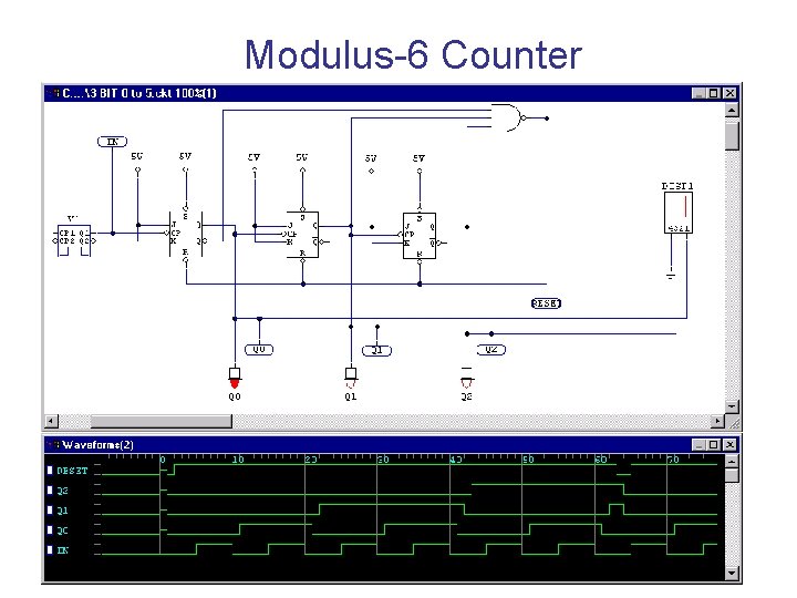 Modulus-6 Counter 