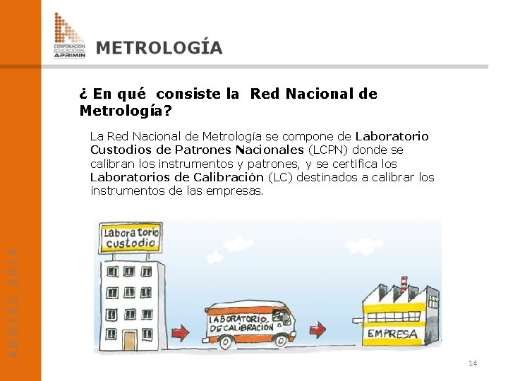 ¿ En qué consiste la Red Nacional de Metrología? La Red Nacional de Metrología