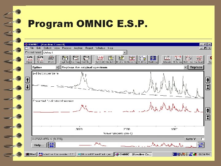 Program OMNIC E. S. P. 