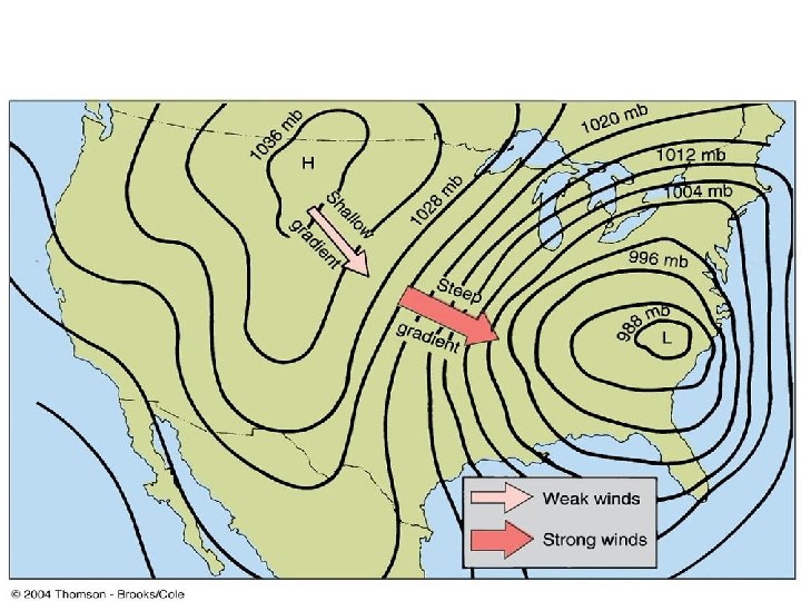Pressure Gradient and Winds 