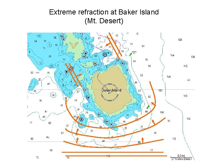 Extreme refraction at Baker Island (Mt. Desert) 