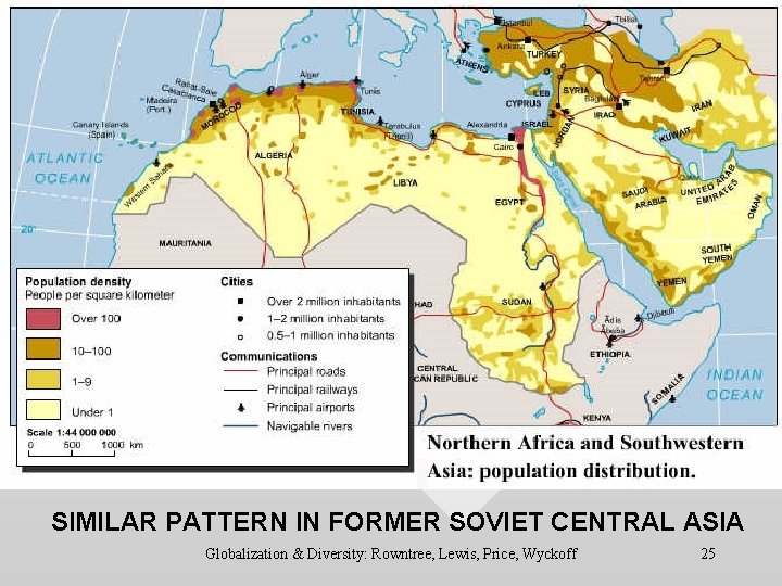 SIMILAR PATTERN IN FORMER SOVIET CENTRAL ASIA Globalization & Diversity: Rowntree, Lewis, Price, Wyckoff