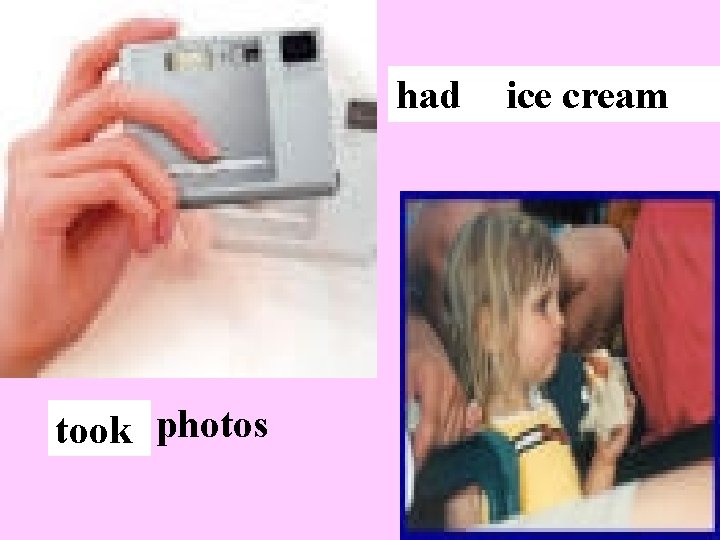have had ice cream take photos took have had ice cream take photos took