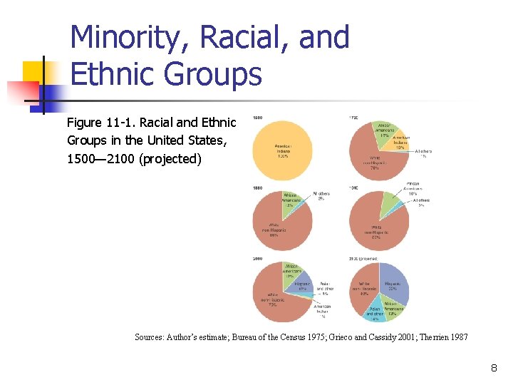 Minority, Racial, and Ethnic Groups Figure 11 -1. Racial and Ethnic Groups in the