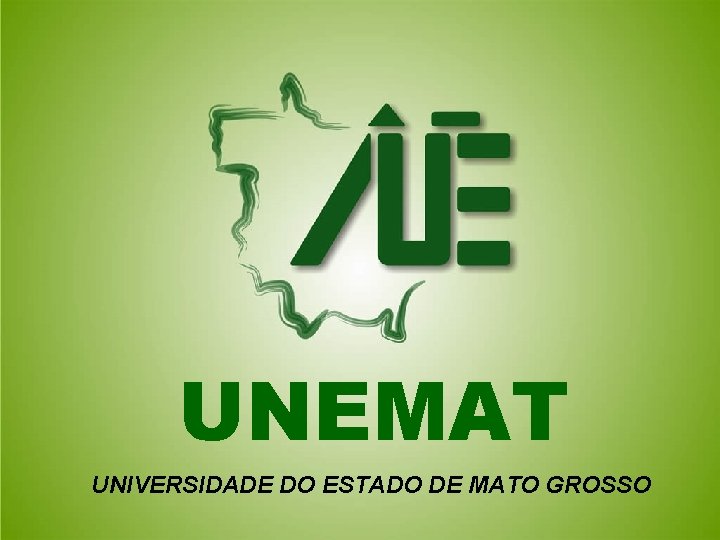 UNEMAT UNIVERSIDADE DO ESTADO DE MATO GROSSO 