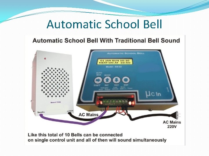 Automatic School Bell 