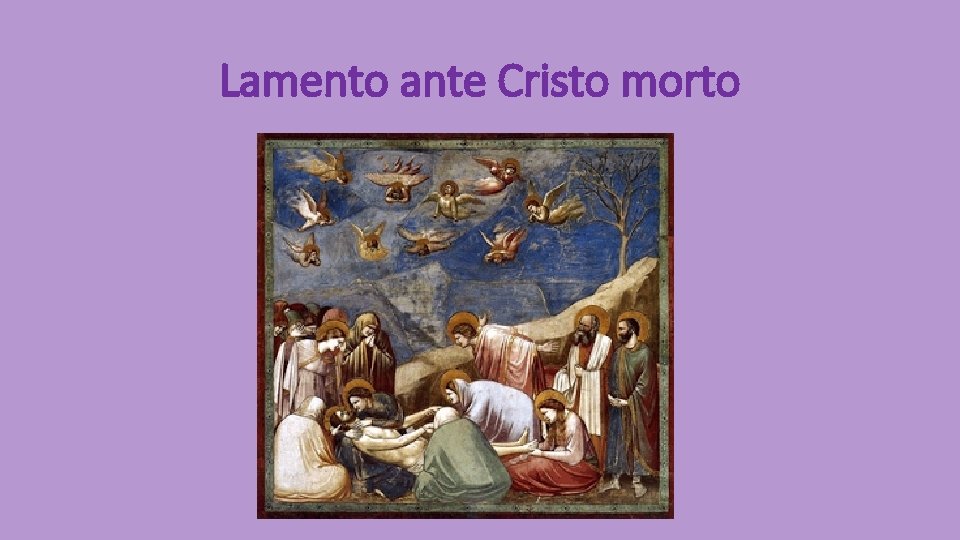 Lamento ante Cristo morto 