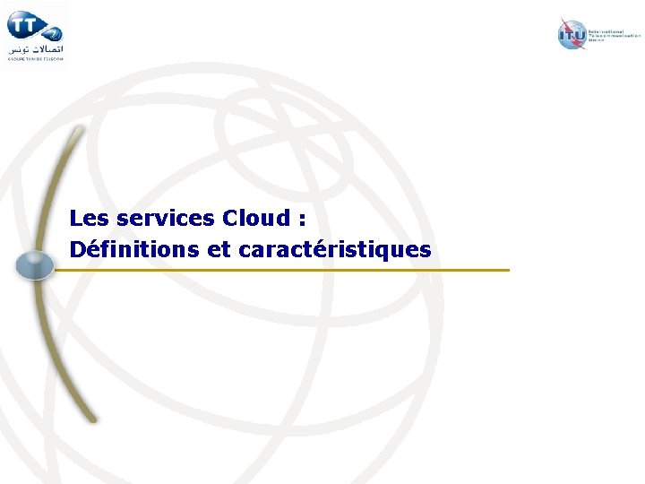 Les services Cloud : Définitions et caractéristiques 