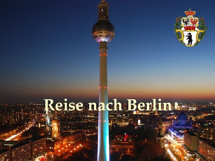 Reise nach Berlin 