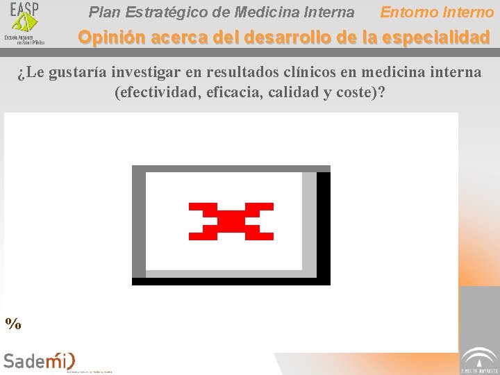 Plan Estratégico de Medicina Interna Entorno Interno Opinión acerca del desarrollo de la especialidad