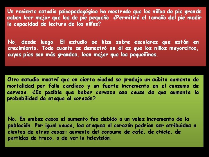 Un reciente estudio psicopedagógico ha mostrado que los niños de pie grande saben leer