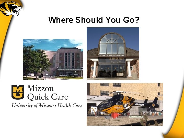 Where Should You Go? 