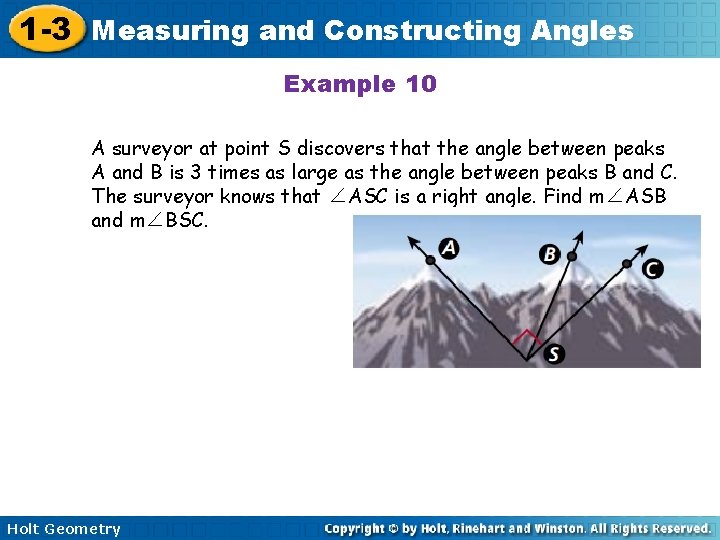 lesson 1 3 problem solving measuring and constructing angles