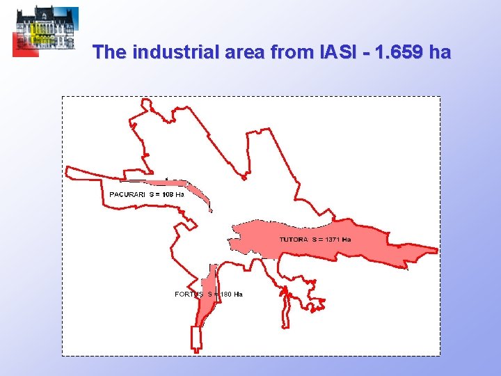 The industrial area from IASI - 1. 659 ha 