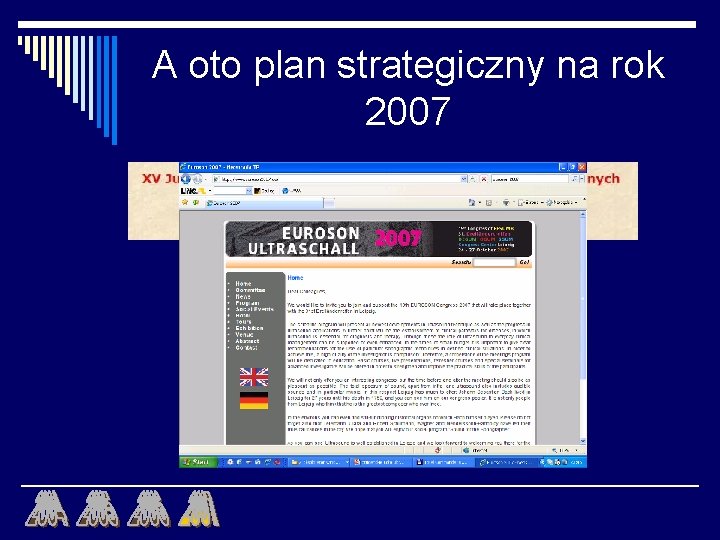 A oto plan strategiczny na rok 2007 