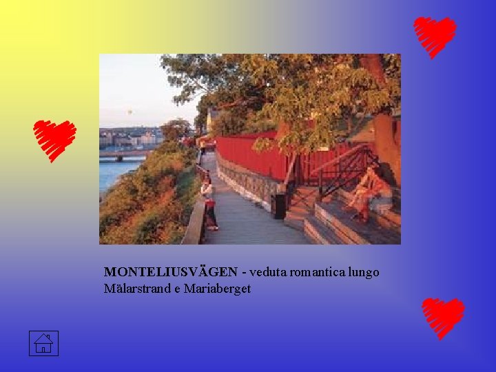 MONTELIUSVÄGEN - veduta romantica lungo Mälarstrand e Mariaberget 