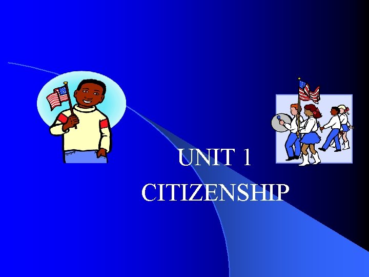 UNIT 1 CITIZENSHIP 