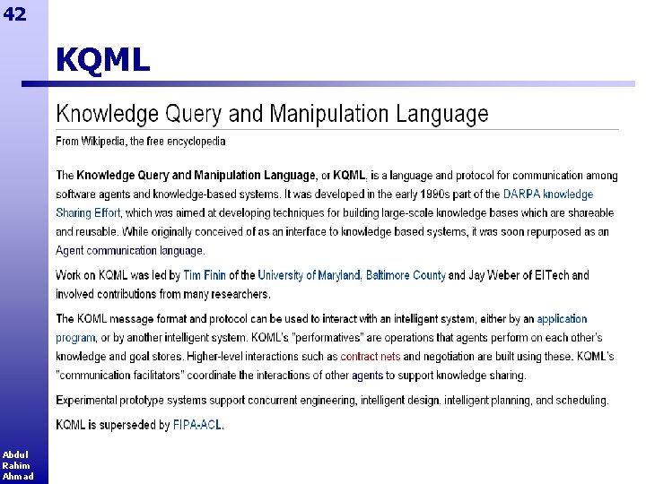 42 KQML Abdul Rahim Ahmad 