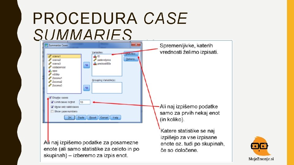 PROCEDURA CASE SUMMARIES 