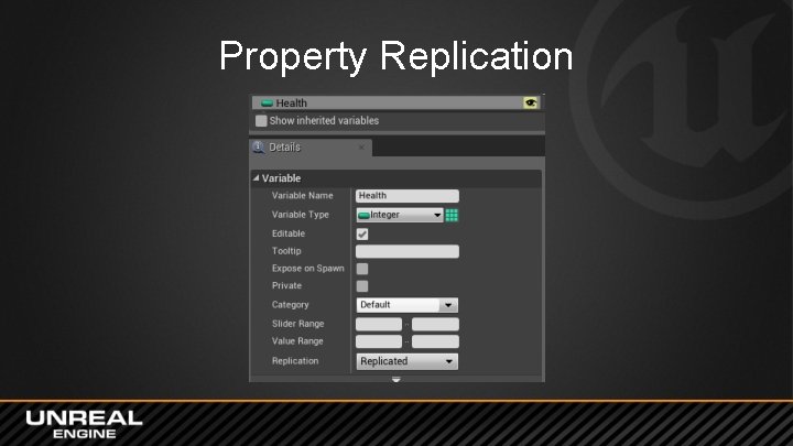 Property Replication 