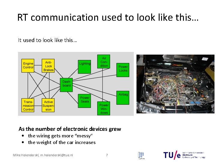 RT communication used to look like this… It used to look like this… As