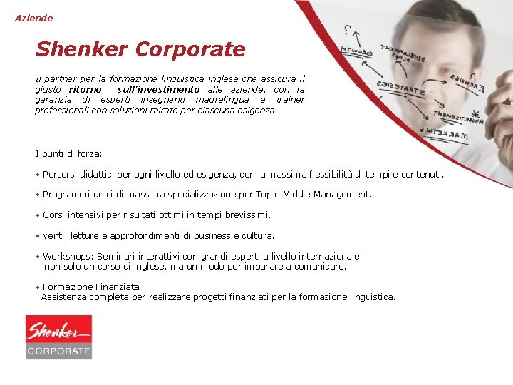 Aziende Shenker Corporate Il partner per la formazione linguistica inglese che assicura il giusto
