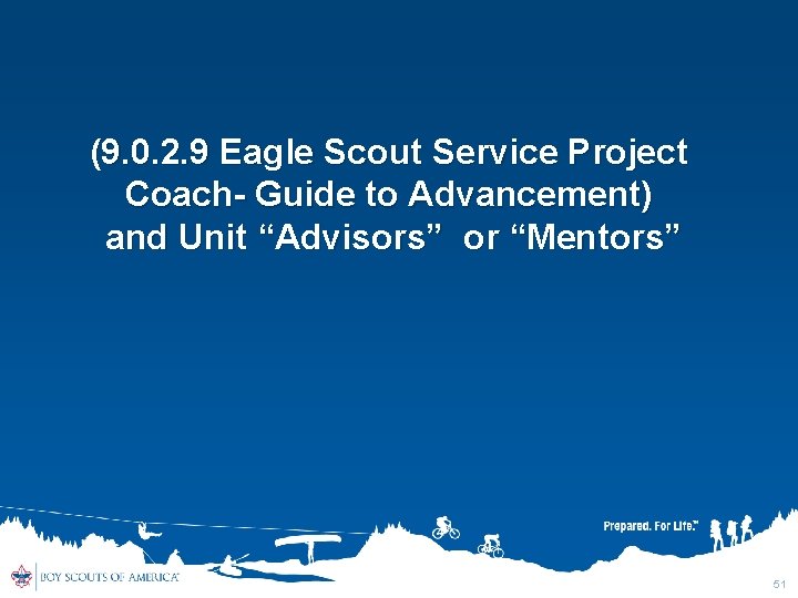 (9. 0. 2. 9 Eagle Scout Service Project Coach- Guide to Advancement) and Unit (9. 0. 2. 9 Eagle Scout Service Project Coach- Guide to Advancement) and Unit