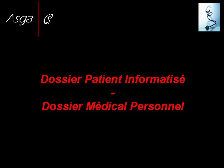 Dossier Patient Informatisé Dossier Médical Personnel 