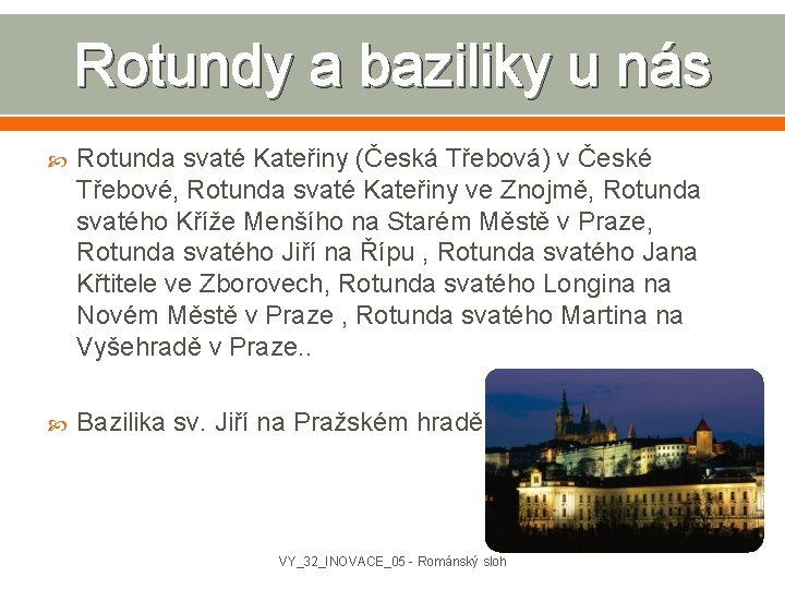 Rotundy a baziliky u nás Rotunda svaté Kateřiny (Česká Třebová) v České Třebové, Rotunda
