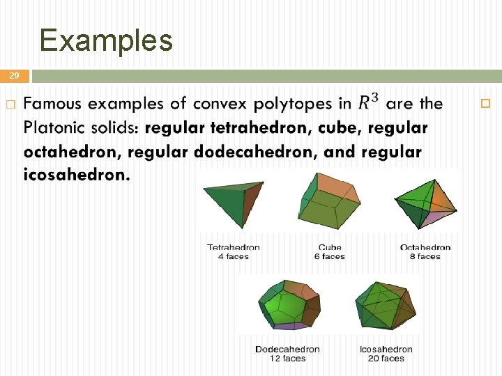 Examples 29 