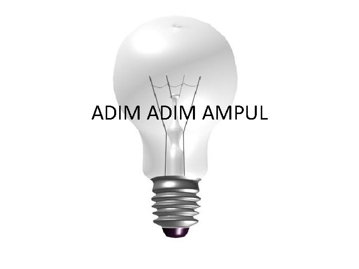 ADIM AMPUL 