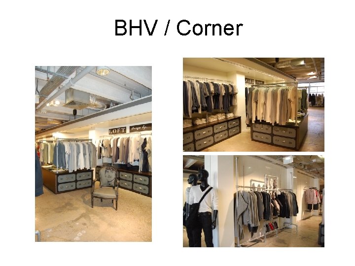 BHV / Corner 