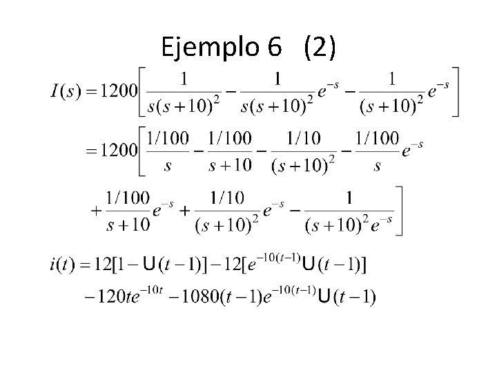 Ejemplo 6 (2) Ejemplo 6 (2)