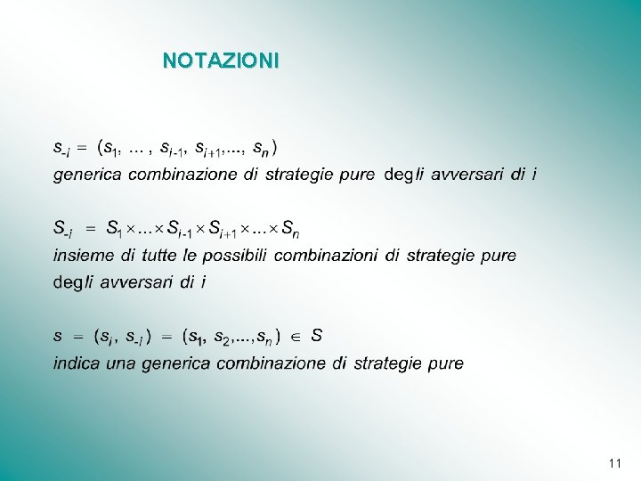 NOTAZIONI 11 