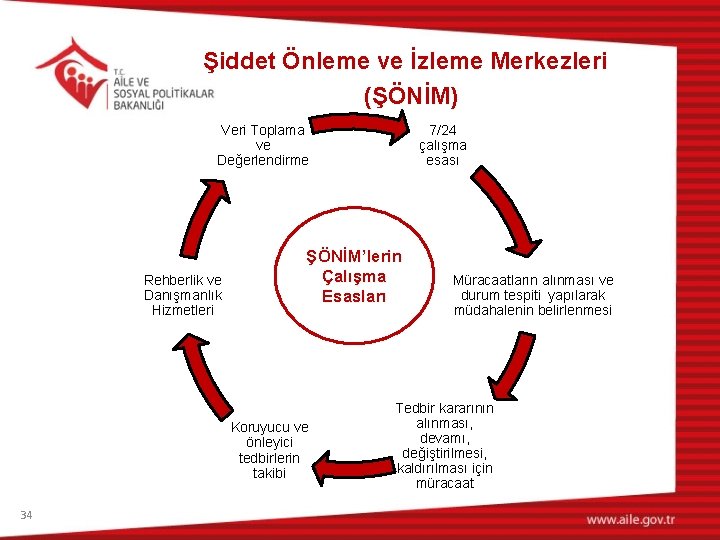 Şiddet Önleme ve İzleme Merkezleri (ŞÖNİM) Veri Toplama ve Değerlendirme Rehberlik ve Danışmanlık Hizmetleri