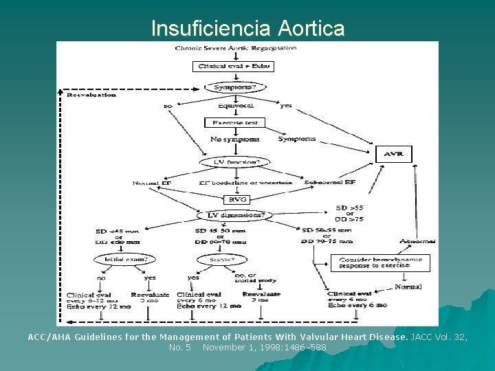 Insuficiencia Aortica ACC/AHA Guidelines for the Management of Patients With Valvular Heart Disease. JACC Insuficiencia Aortica ACC/AHA Guidelines for the Management of Patients With Valvular Heart Disease. JACC