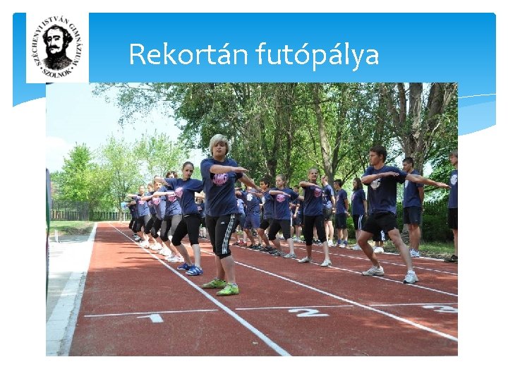 Rekortán futópálya 