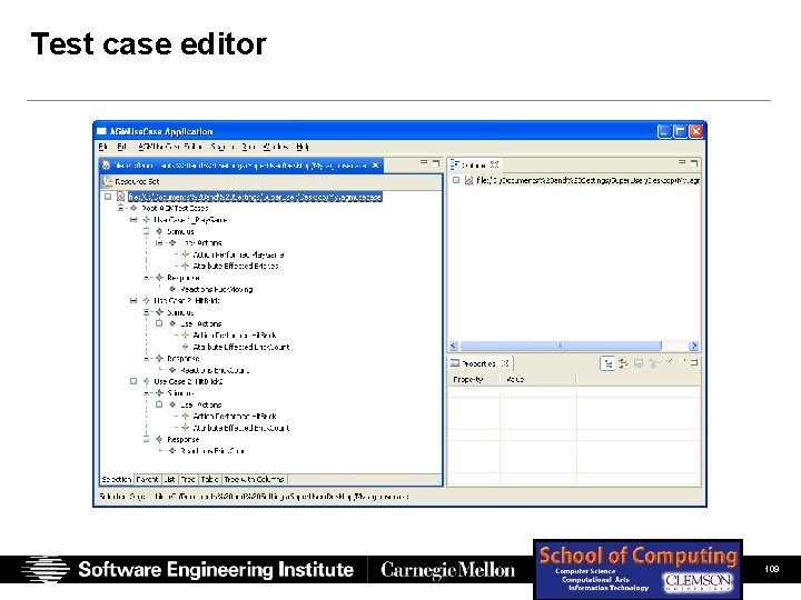 Test case editor SEI Presentation (Full Color) Chastek, Mc. Gregor, Northrop 06/14/07 © 2007 Test case editor SEI Presentation (Full Color) Chastek, Mc. Gregor, Northrop 06/14/07 © 2007