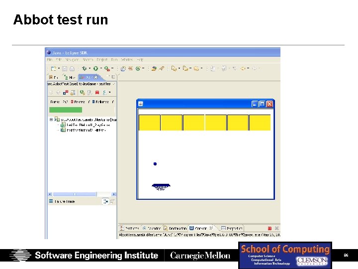 Abbot test run SEI Presentation (Full Color) Chastek, Mc. Gregor, Northrop 06/14/07 © 2007 Abbot test run SEI Presentation (Full Color) Chastek, Mc. Gregor, Northrop 06/14/07 © 2007